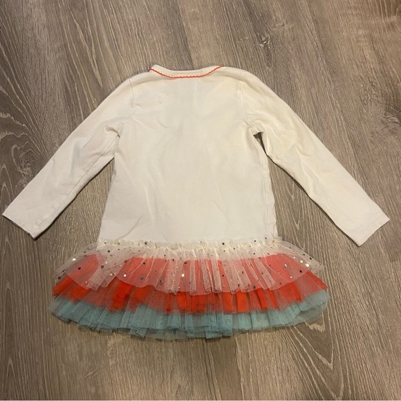 Bonnie Baby pumpkin fall tulle long sleeve top & matching leggings size 18M GUC - Picture 4 of 9